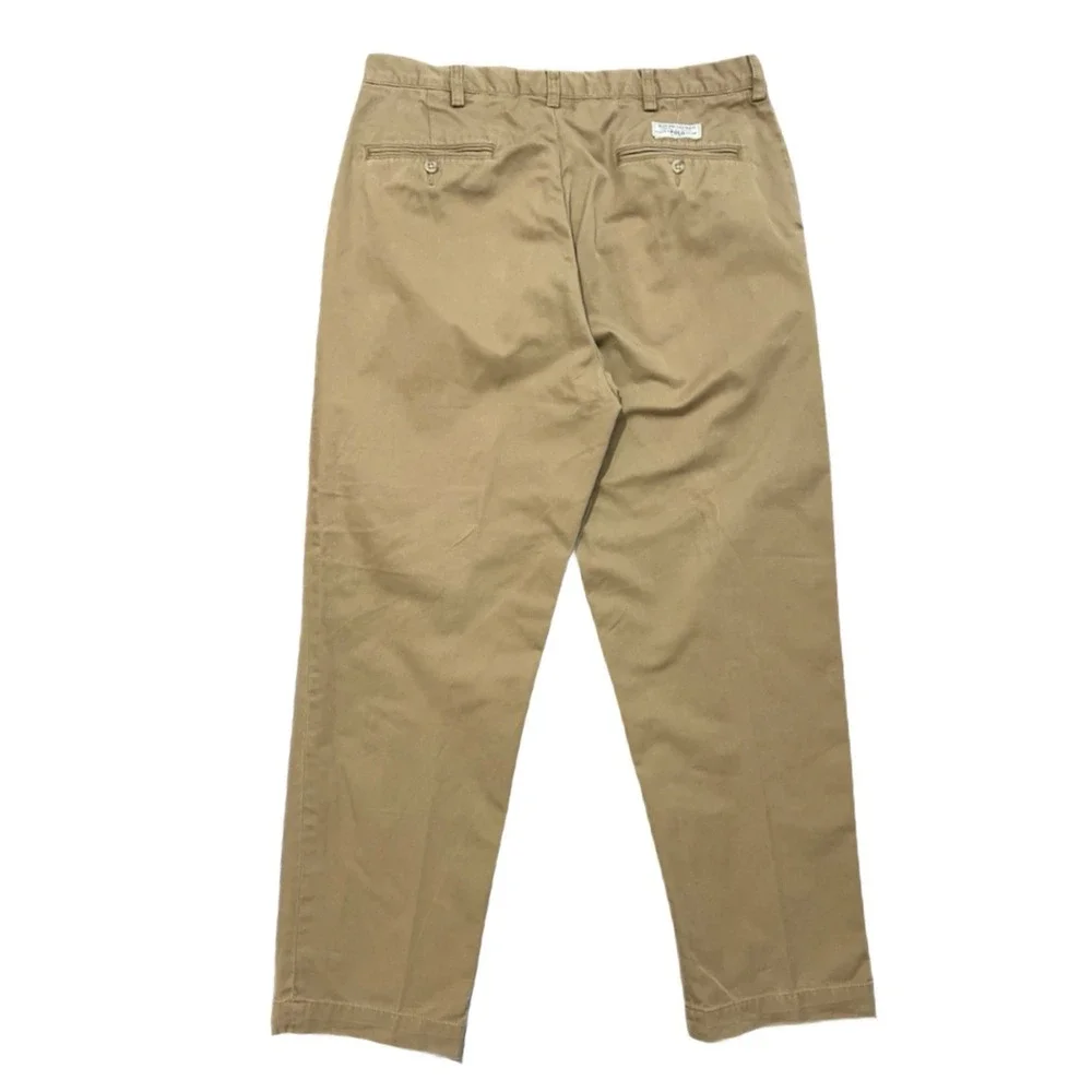 Polo Ralph Lauren Mens Classic Fit Chino Khaki Straight Leg Pants 35x30 Tan